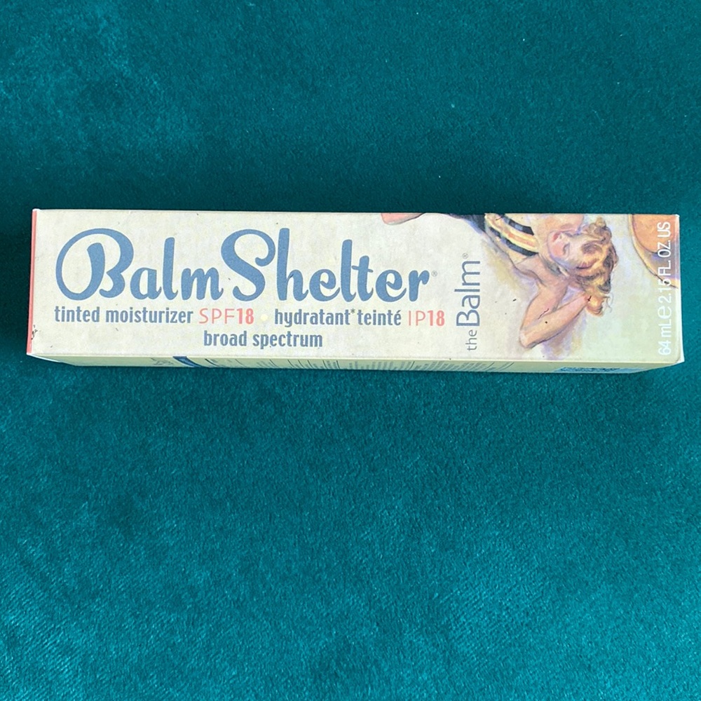 NIB theBalm BalmShelter Tinted Moisturizer (Light) #2